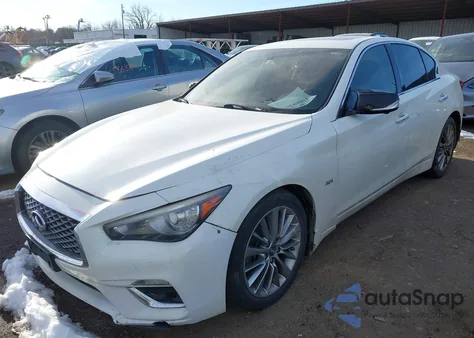 2018 Infiniti Q50 3.0T Luxe from USA, damaged, VIN JN1EV7AR4JM430477